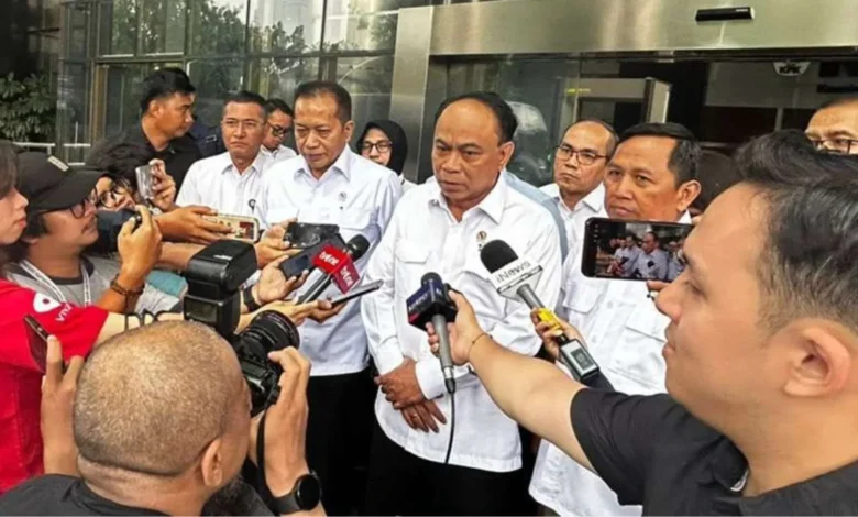 Menteri Koperasi Budi Arie Setiadi Datangi KPK