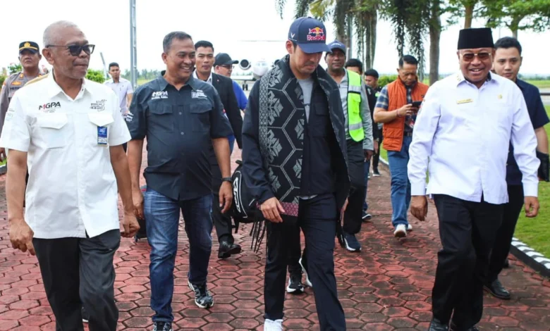 Pangeran Johor Tiba Jelang GT World Championship di Sirkuit Mandalika