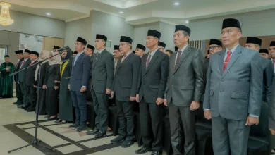 Pejabat Eselon II Pemprov NTB saat Dilantik