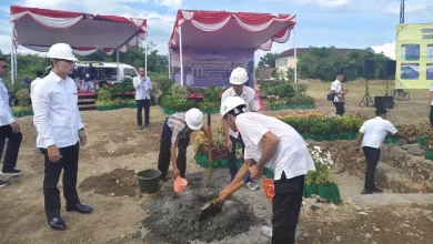 Peletakan Batu Pertama Kantor Baru Wali Kota Mataram