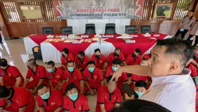 Penangkapan Tersangka Dit Resnarkoba Polda NTB Tahanan Kabur
