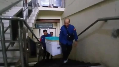 Penggeledahan Kantor Biro Ekonomi Setda Provinsi NTB