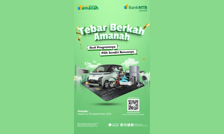 Promo Tebar Berkah Amanah 2025 Bank NTB Syariah