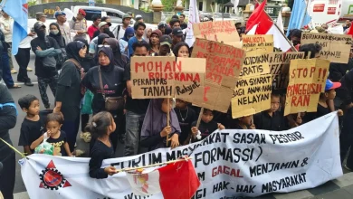 Protes Warga Pondok Prasi Dugaan Perampasan dan Sengketa Lahan