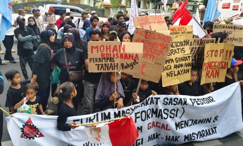 Protes Warga Pondok Prasi Dugaan Perampasan dan Sengketa Lahan