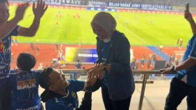 Putra Dedi Mulyadi Lamar Wakil Bupati Garut Usai Laga Persib Bandung Vs Barito Putera