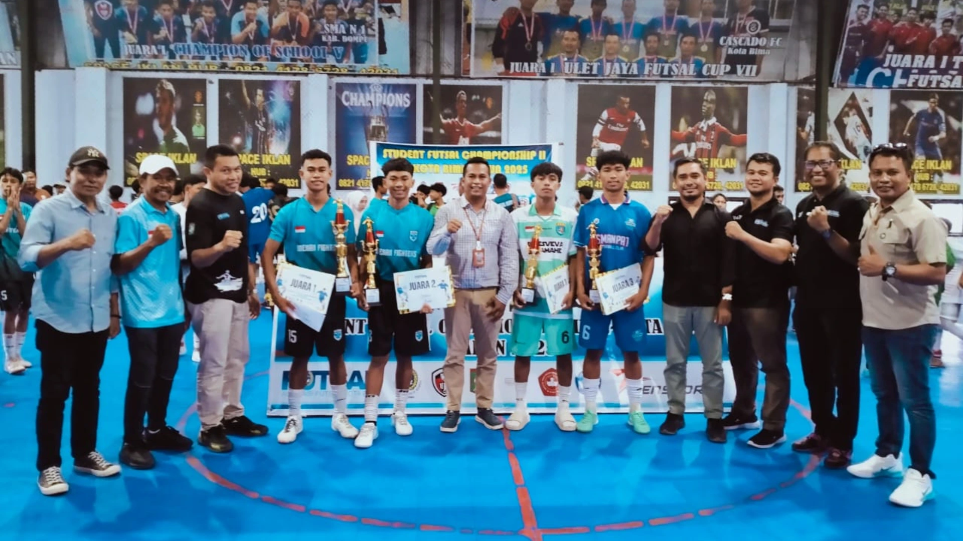 Suport Student Futsal Championship STKIP Tamsis Bima
