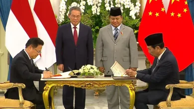 Penandatanganan Kerja Sama Ekonomi Indonesia China