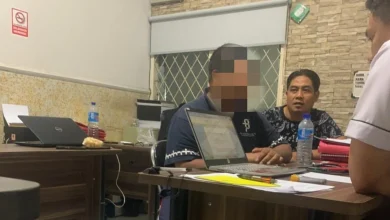 Walid UIN Mataram saat Diperiksa Polisi