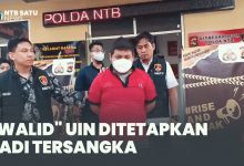 Jadi Tersangka Pencabulan Mahasiswi, "Walid" UIN Mataram Ditahan Polda NTB