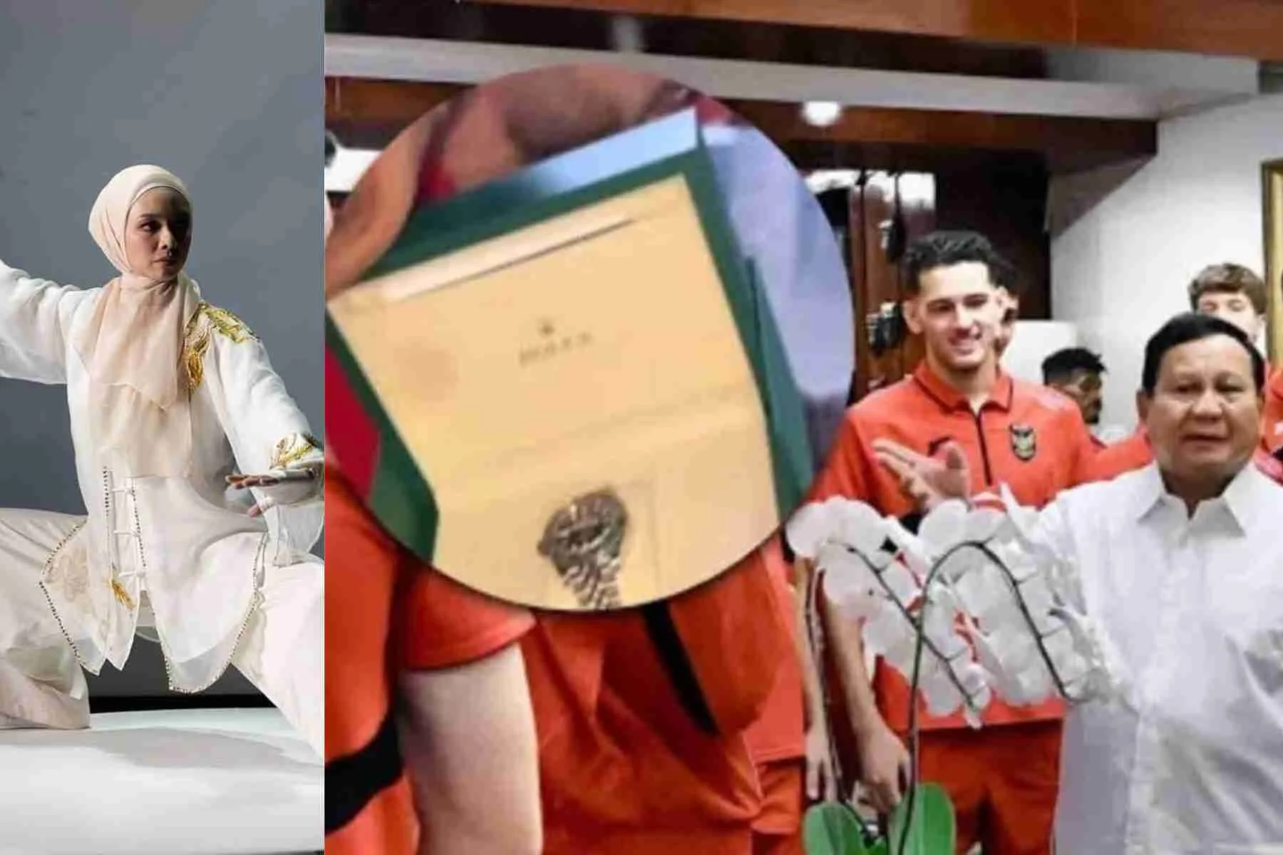 Mantan atlet wushu nasional Lindswell Kwok komentari hadiah jam tangan Rollex Timnas Indonesia dari Presiden Prabowo