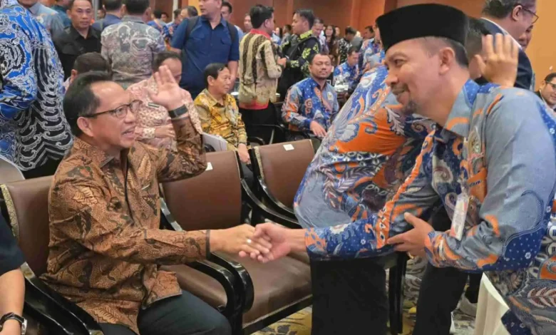 Wakil Ketua I DPRD Kabupaten Sumbawa Berlian Rayes Bertemu Mendagri Tito Karnavian