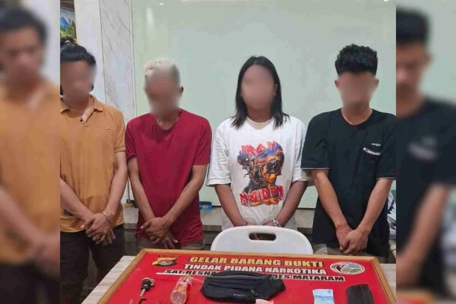 Mahasiswa Mataram Pasangan Sesama Jenis Ditangkap Pesta Sabu