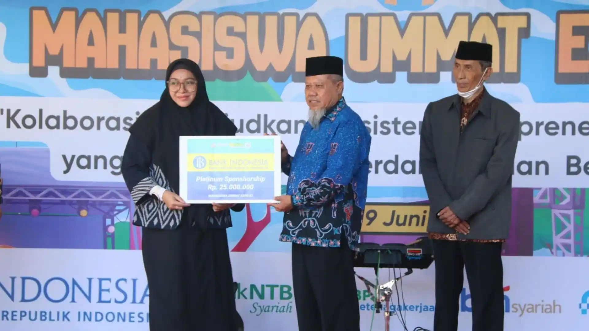 Bank Indonesia NTB Jadi Sponsor Utama Mahasiswa Ummat Expo 2025
