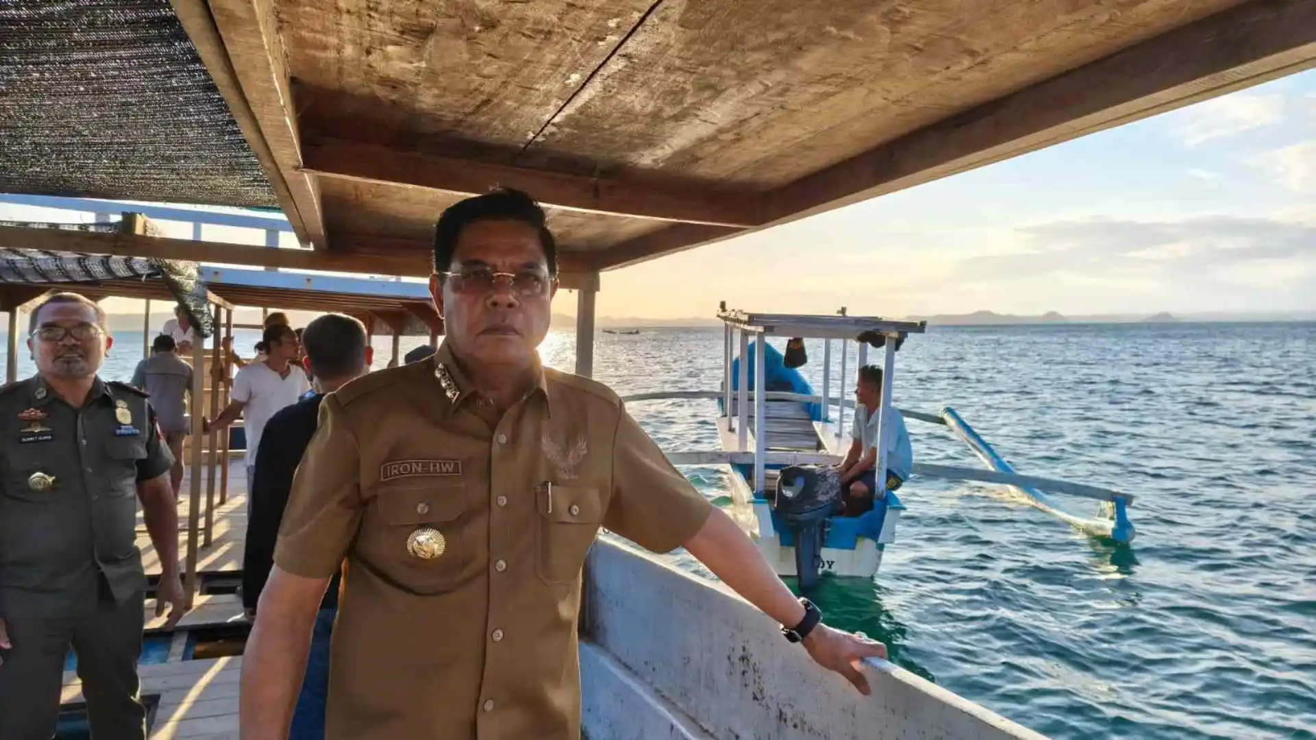 Bupati Lombok Timur Haerul Warisin Sidak ke Teluk Ekas