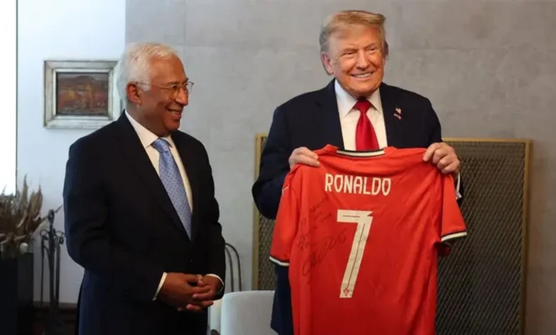 Cristiano Ronaldo Kirimin Trump Jersey