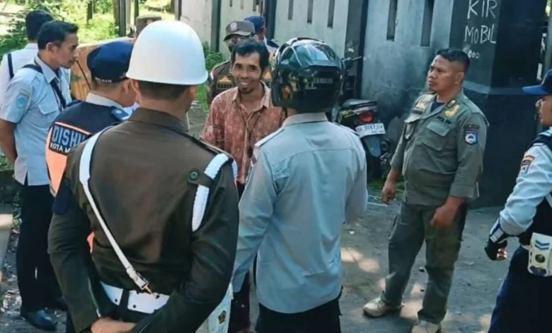 Dishub Kota Mataram Inspeksi Tukang Parkir Bandel Pecat 76 Jukir