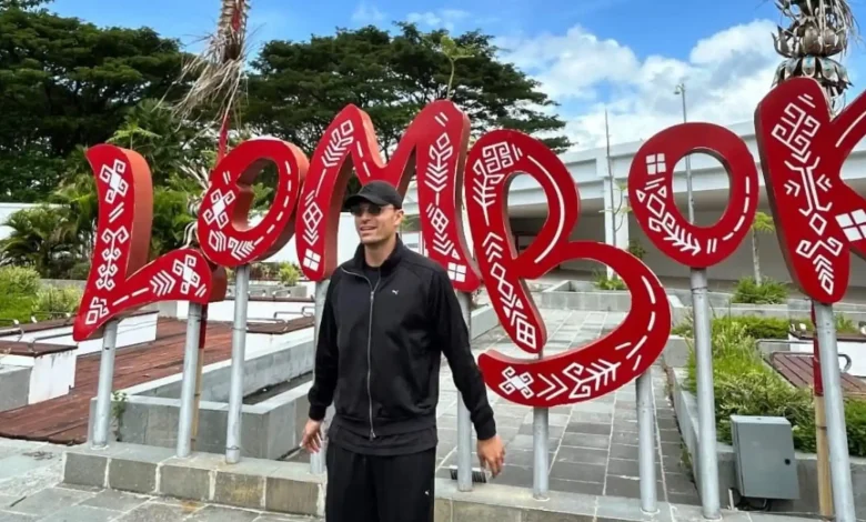 Emil Audero Tiba di Lombok
