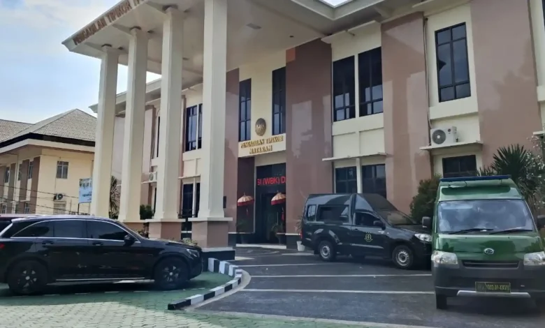 Gedung PN Tipikor Mataram di Jalan Langko Kota Mataram Sidang OTT Kabid SMK