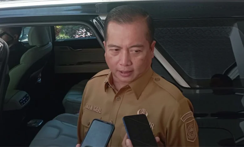 Gubernur NTB Lalu Muhamad Iqbal Plt Sekda Gita Ariadi