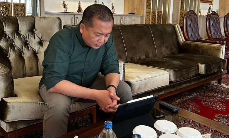 Gubernur NTB Lalu Muhamad Iqbal Rapat Evakuasi Pendaki Brasil