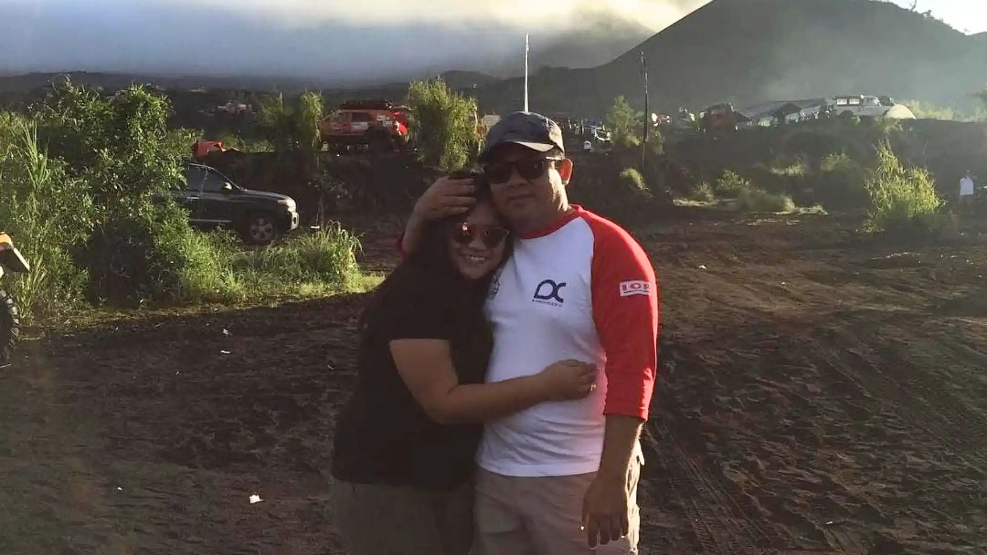 Haji Isam bersama Anak Pertamanya Liana Saputri