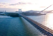 Ilustrasi Jembatan Sumatera Selatan - Bangka Belitung