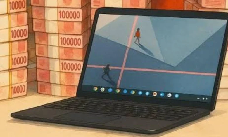 Ilustrasi Proyek Laptop Chromebook Dikbud Lombok Timur