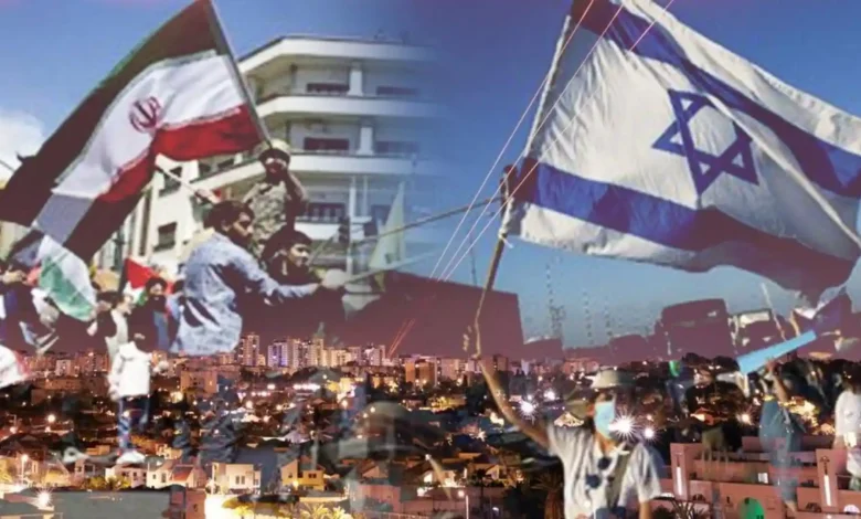 Ilustrasi konflik Iran dan Israel