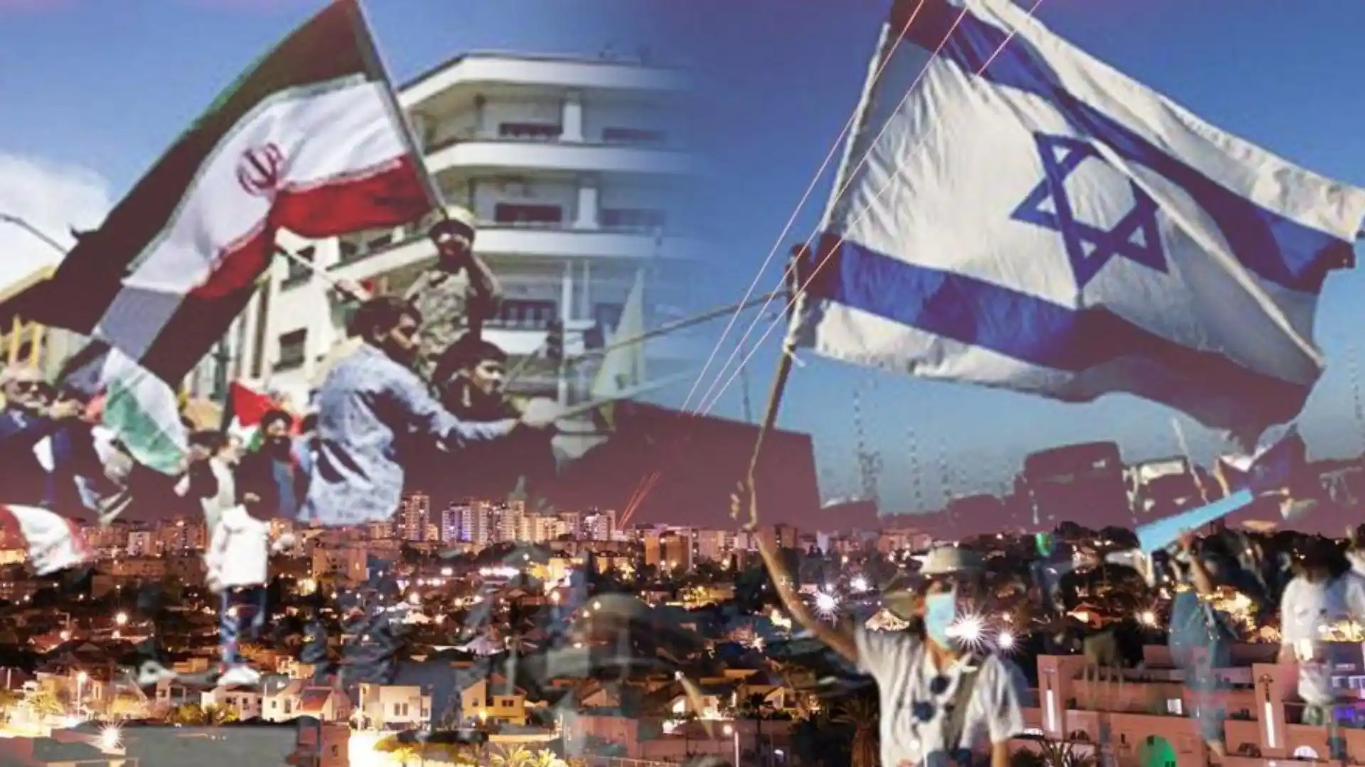 Ilustrasi konflik Iran dan Israel