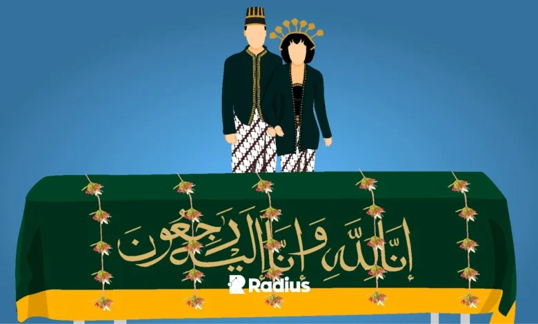 Ilustrasi pernikahan wanita dompu nikahi mayat kekasihnya