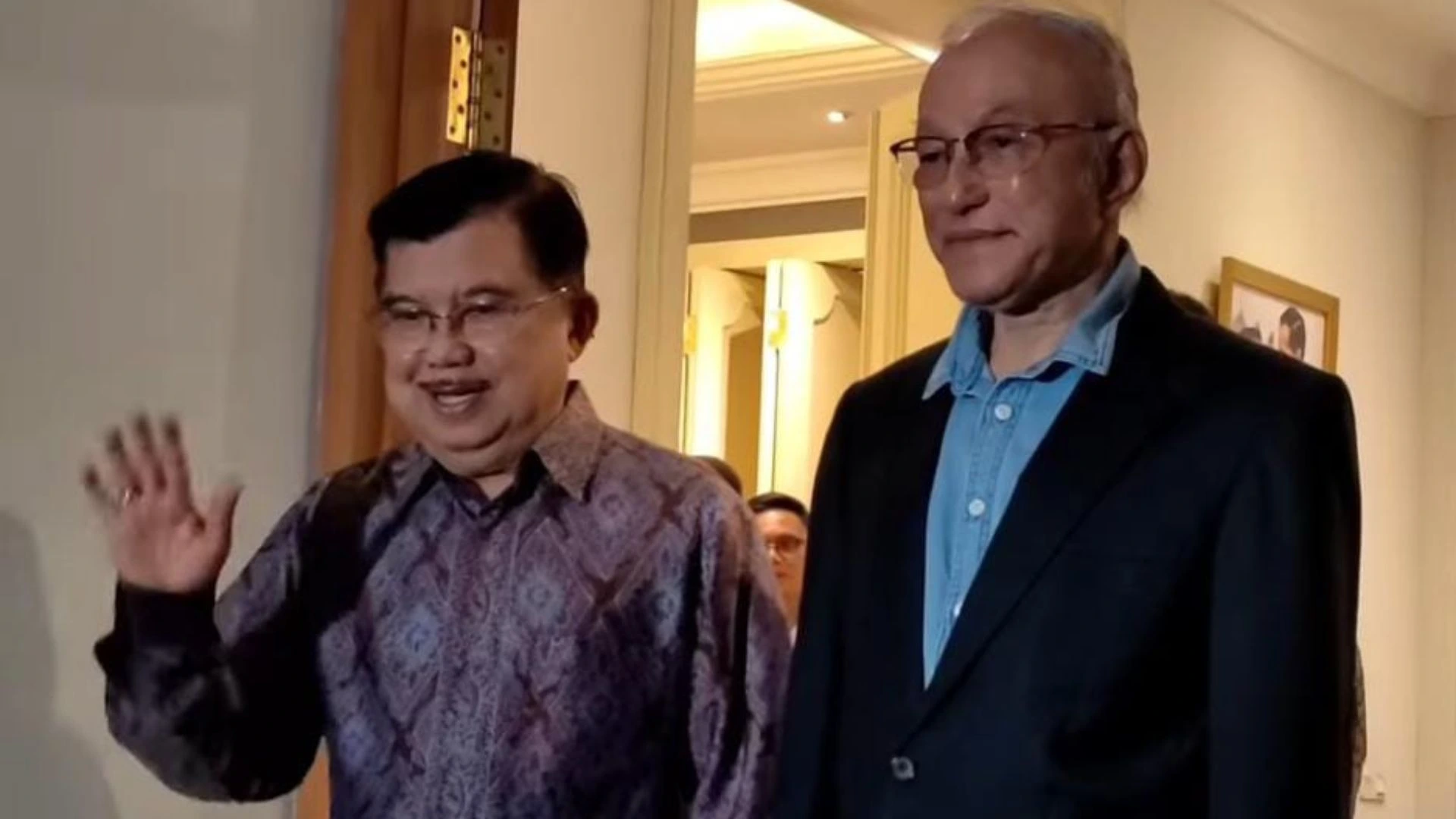Jusuf Kalla Bertemu Wali Nanggroe Aceh