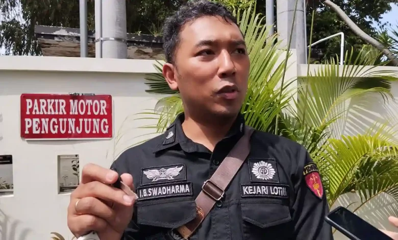 Kasi Pidsus Kejari Lombok Timur Ida Bagus Putu Swadharma Kasus Dugaan Korupsi Sumur Bor