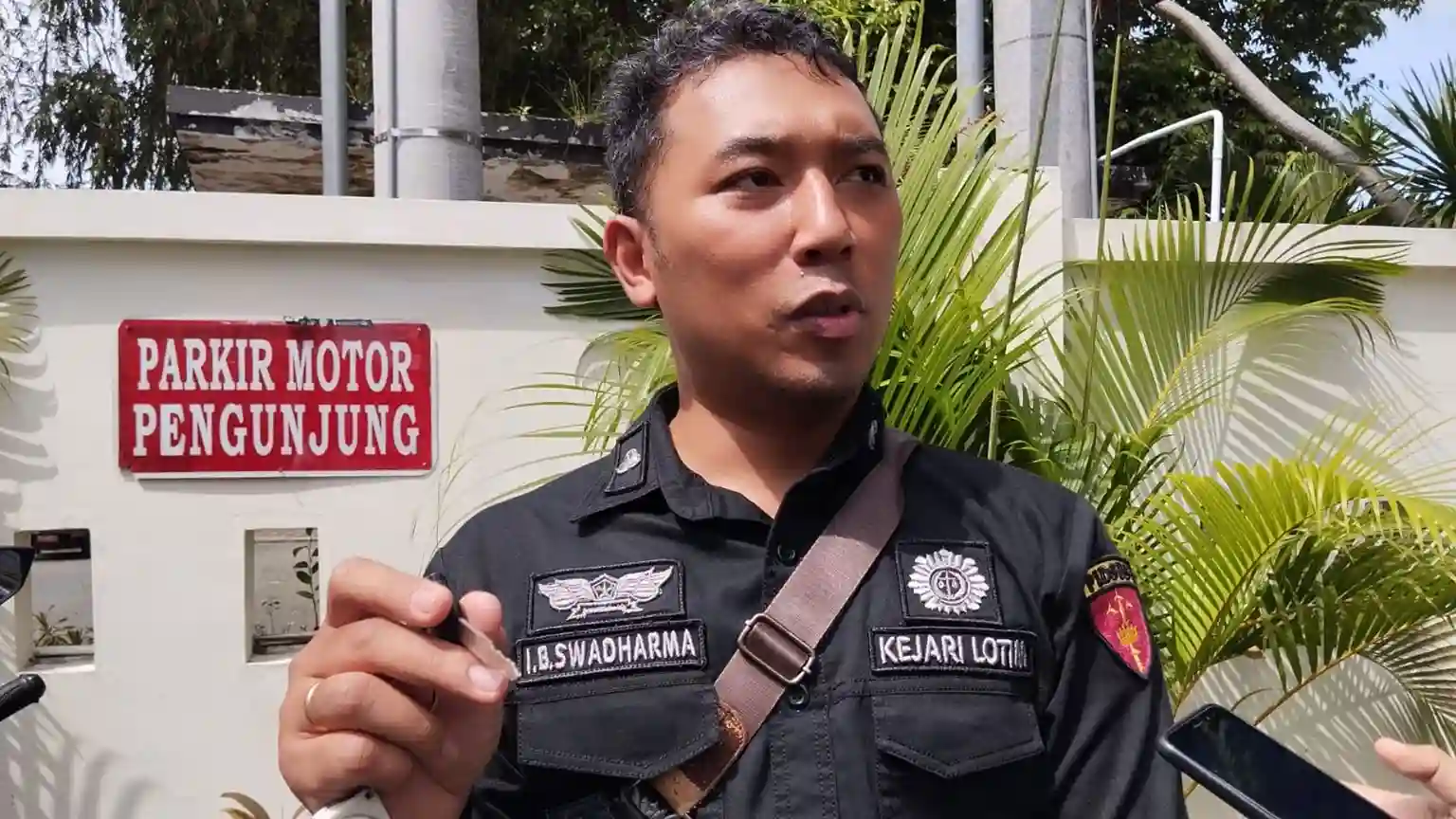 Kasi Pidsus Kejari Lombok Timur Ida Bagus Putu Swadharma Kasus Sumur Bor
