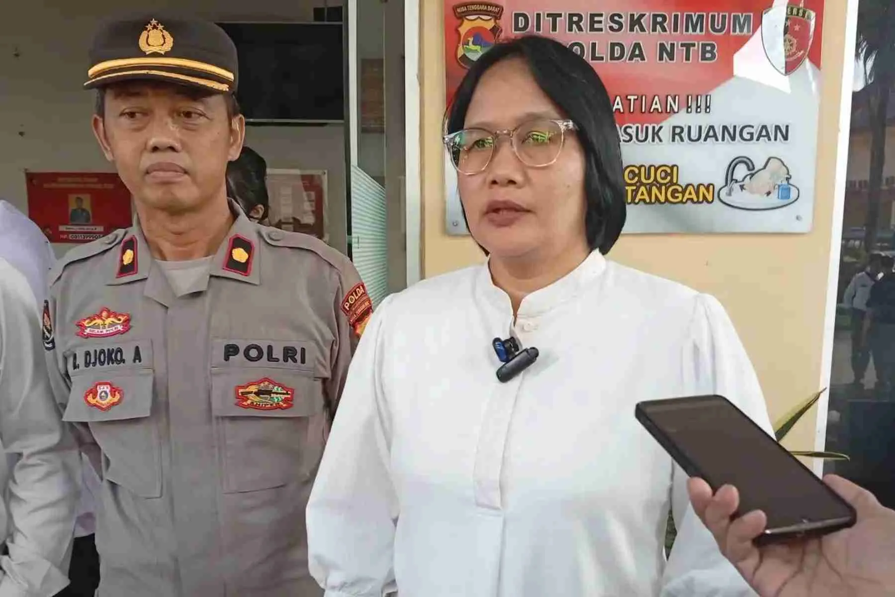 Kasubdit IV Dit Reskrimum Polda NTB AKBP Ni Made Pujawati Walid Doraemon Kasus Kakak Jual Adik