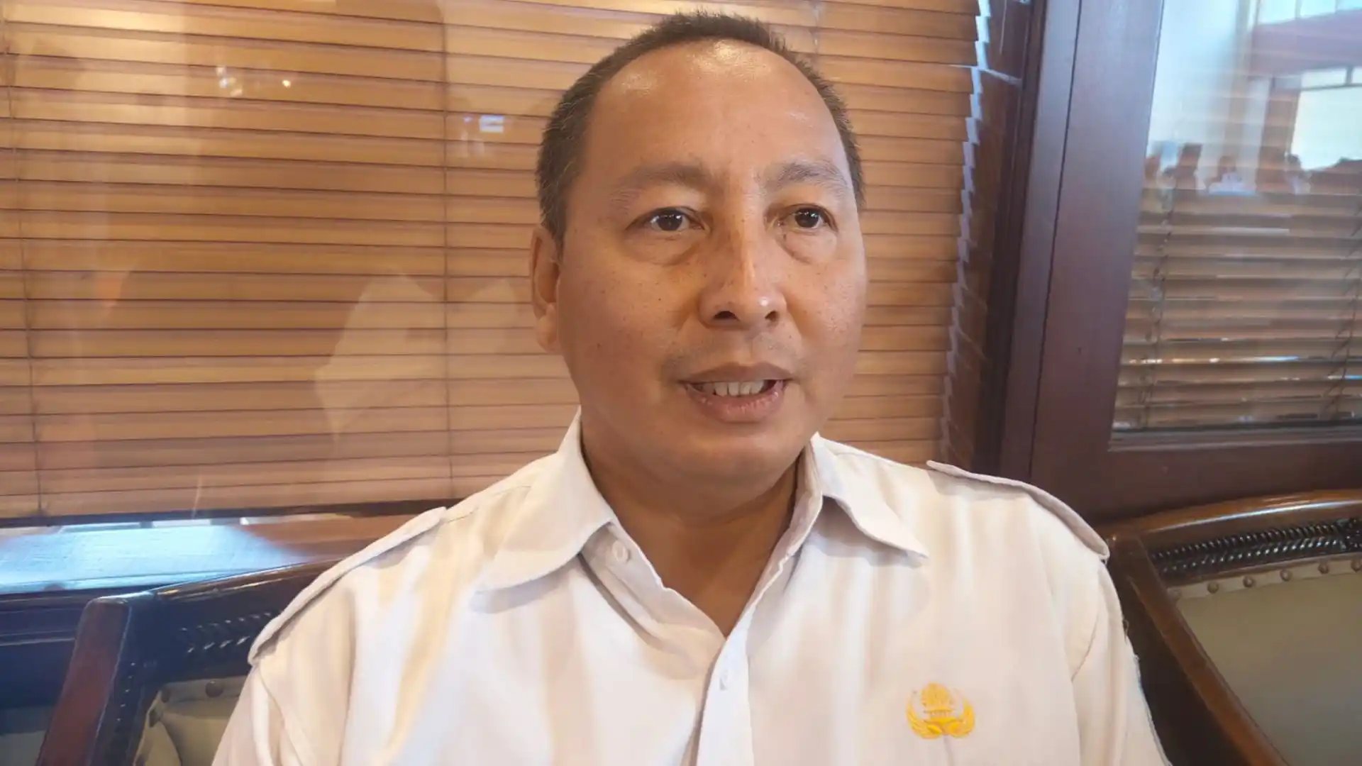 Kepala Dinas Perumahan dan Kawasan Permukiman Kota Mataram Nazarudin Fikri Hunian Warga