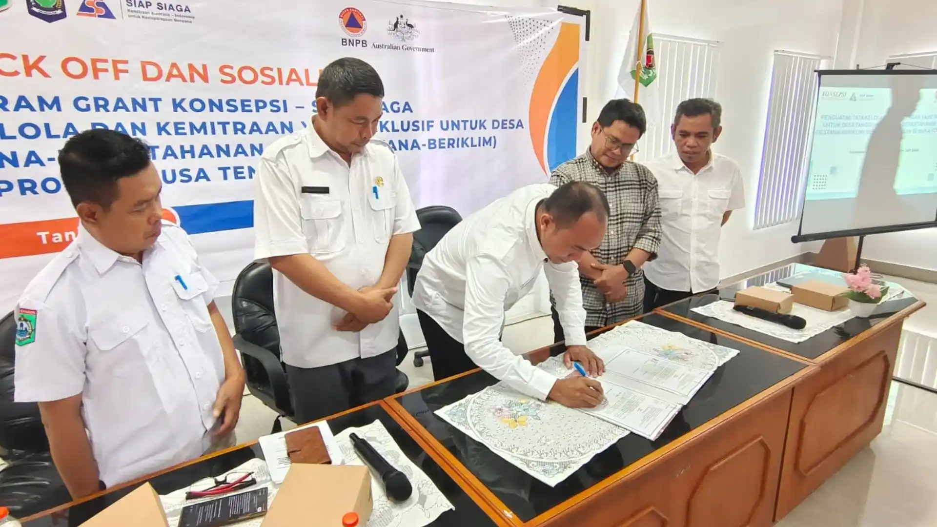 Kerja Sama KONSEPSI NTB dengan Pemkab Lombok Utara