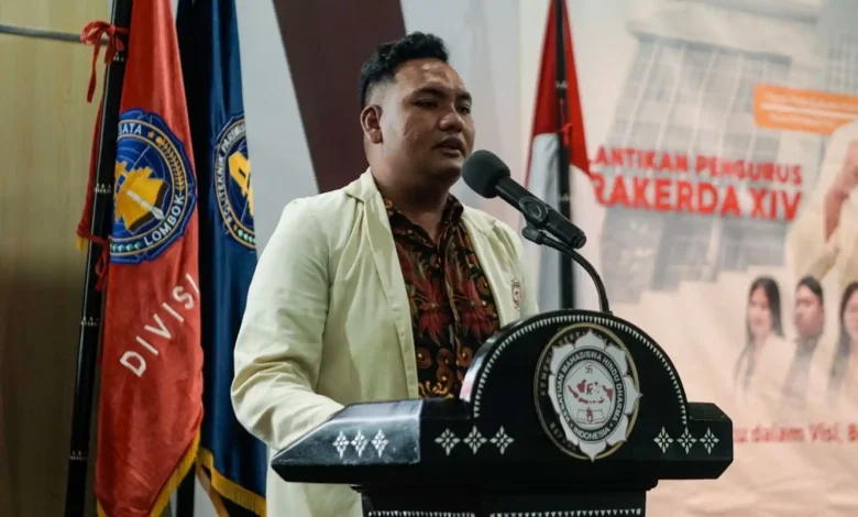 Ketua PD KMHDI NTB I Gusti Putu Subawa Putra Penetapan Tersangka 6 Mahasiswa Bima Diduga Rusak Mobil Dinas