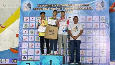 Atlet Kota Bima Mustafa Raih Perak untuk NTB di Kejurnas Panjat Tebing 2025