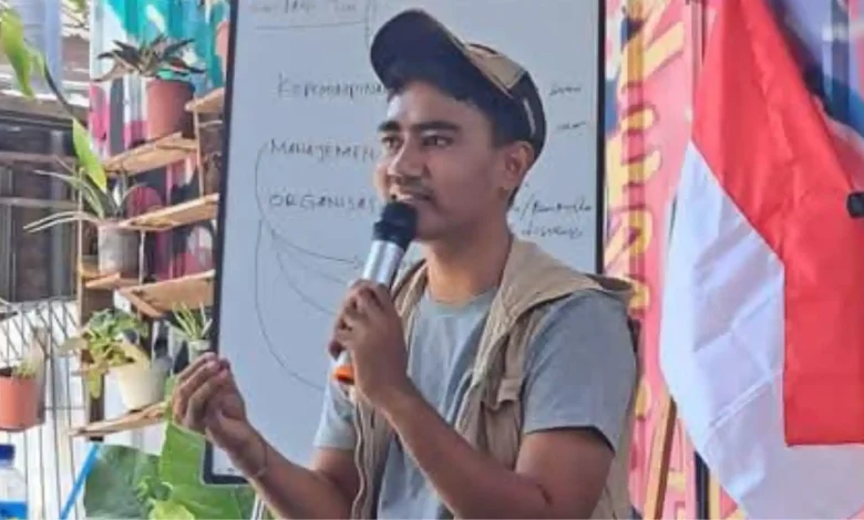 Ketua Bidang PAO HMI MPO Cabang Mataram Periode 2022-2023 Panji Miran