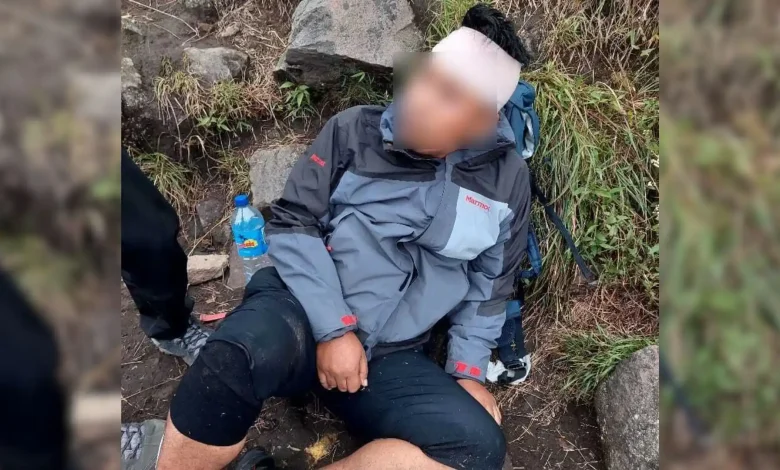 Pendaki Malaysia Kecelakaan di Rinjani