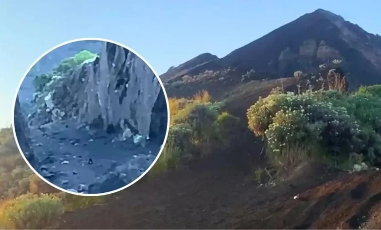 Pendaki Perempuan Jatuh di Puncak Rinjani Pagi Tadi