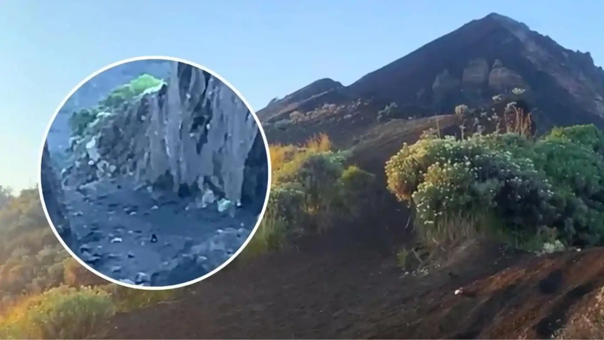 Pendaki Perempuan Jatuh di Puncak Rinjani Pagi Tadi