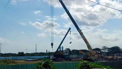 Pengerjaan Proyek Kantor Baru Wali Kota Mataram