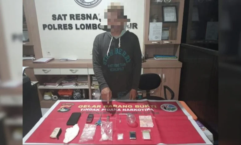 Penggerebekan Pengedar Sabu Narkoba di Masbagik Lombok Timur