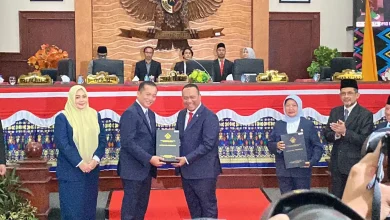 Penyerahan Laporan BPK RI WTP Pemprov NTB