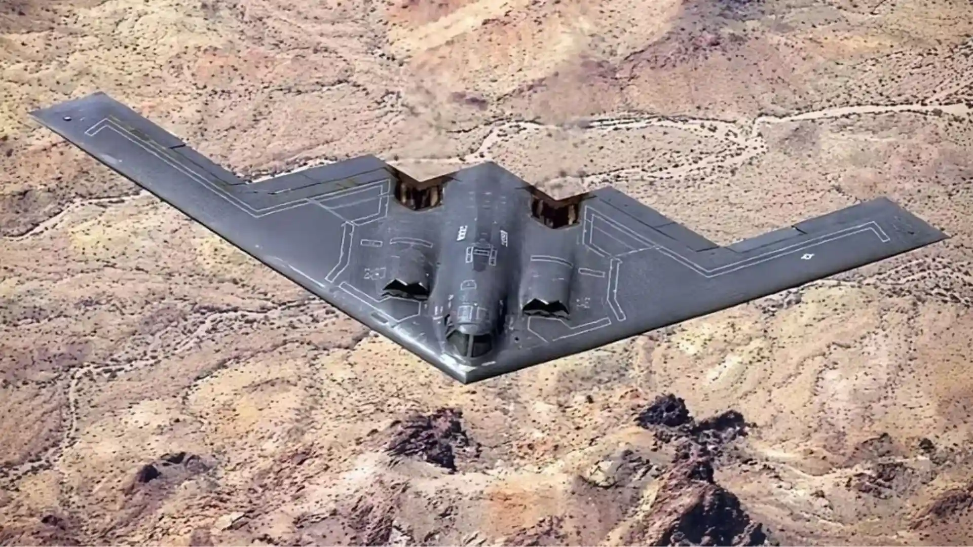 Pesawat Siluman B-2 milik Amerika Serikat