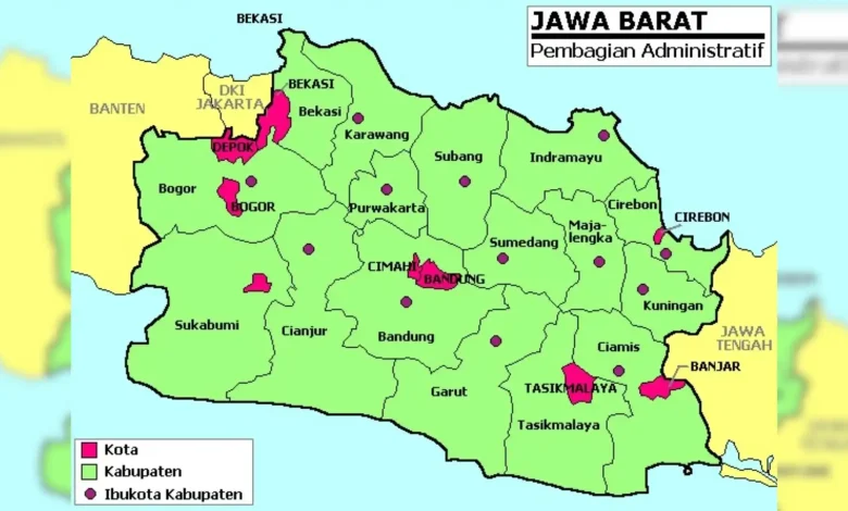 5 Wilayah Jawa Barat Diisukan Jadi Provinsi Baru