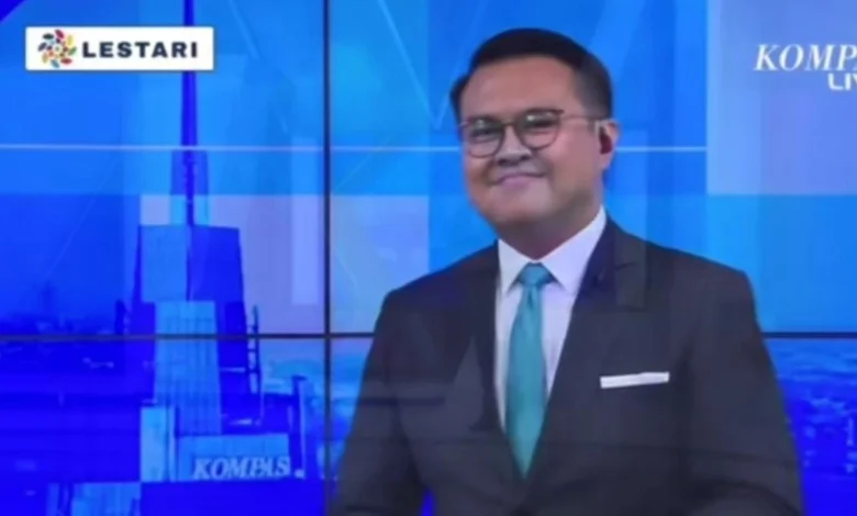 Presenter Senior Kompas TV Andre Sinaga