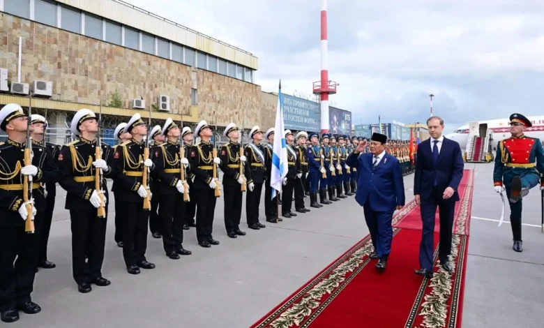 Presiden Prabowo Tiba di Rusia Bertemu Putin